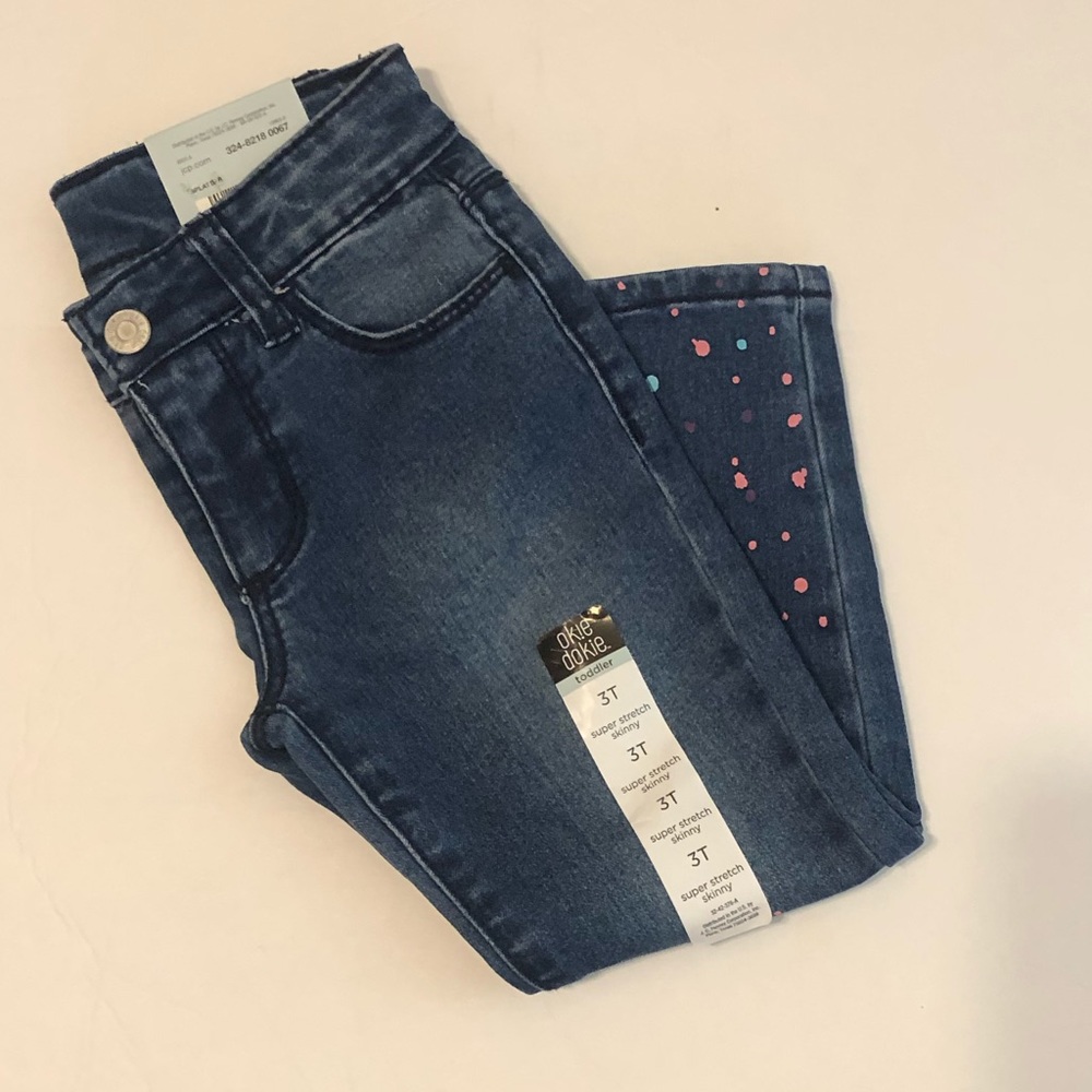 Okie Dokie super stretchy skinny jeans size 3T NTW